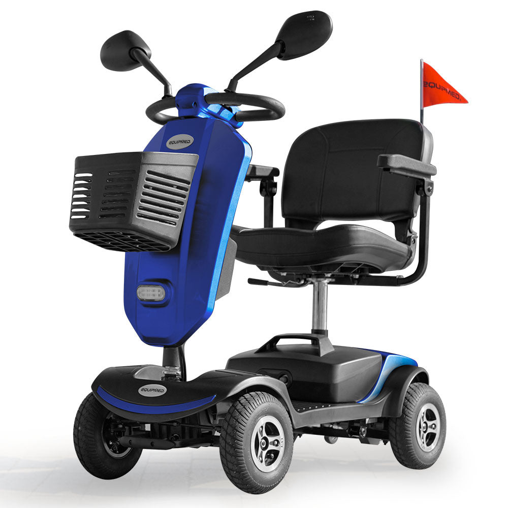 NNEMB Electric Mobility Scooter For Elderly Blue-0