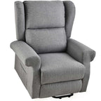 NNEMB Electric Recliner Lift Heat Chair for Elderly-Massage-Heat Therapy-Aged Care-Grey-0